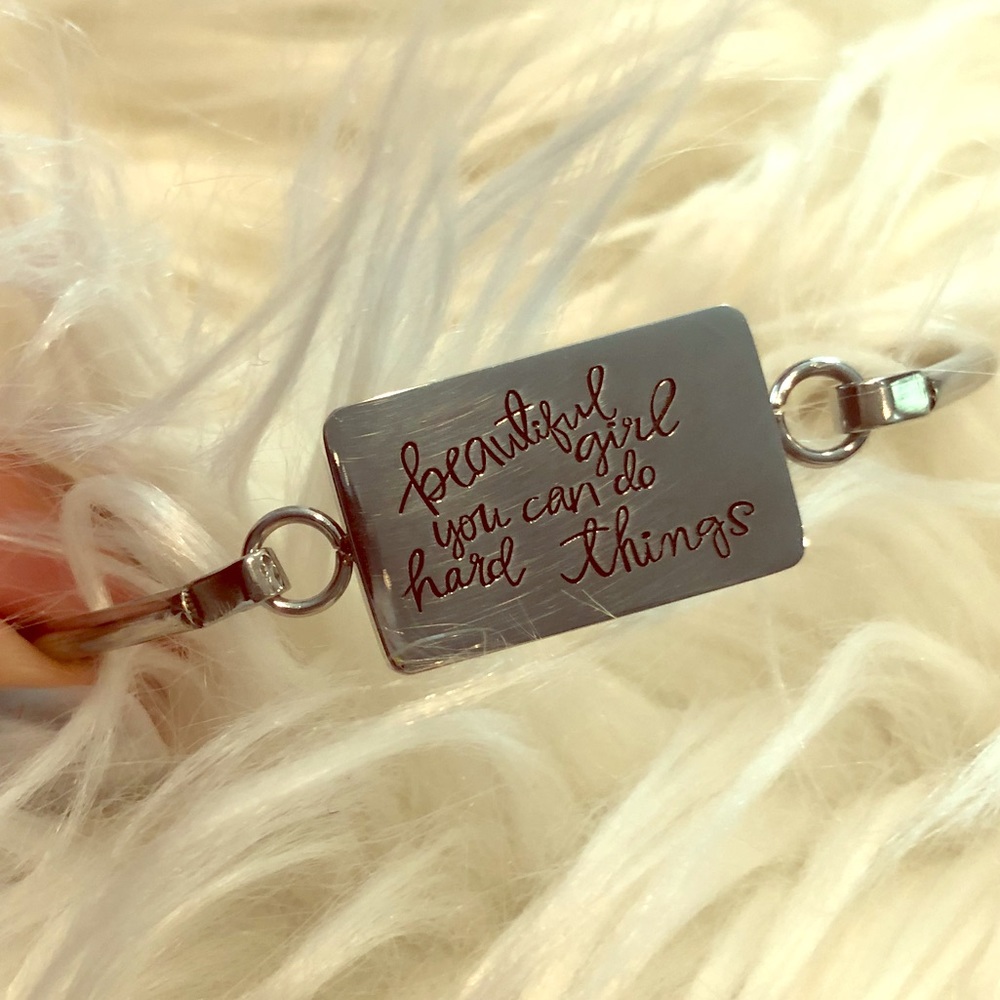 🌸 Cute Silver Bracelet